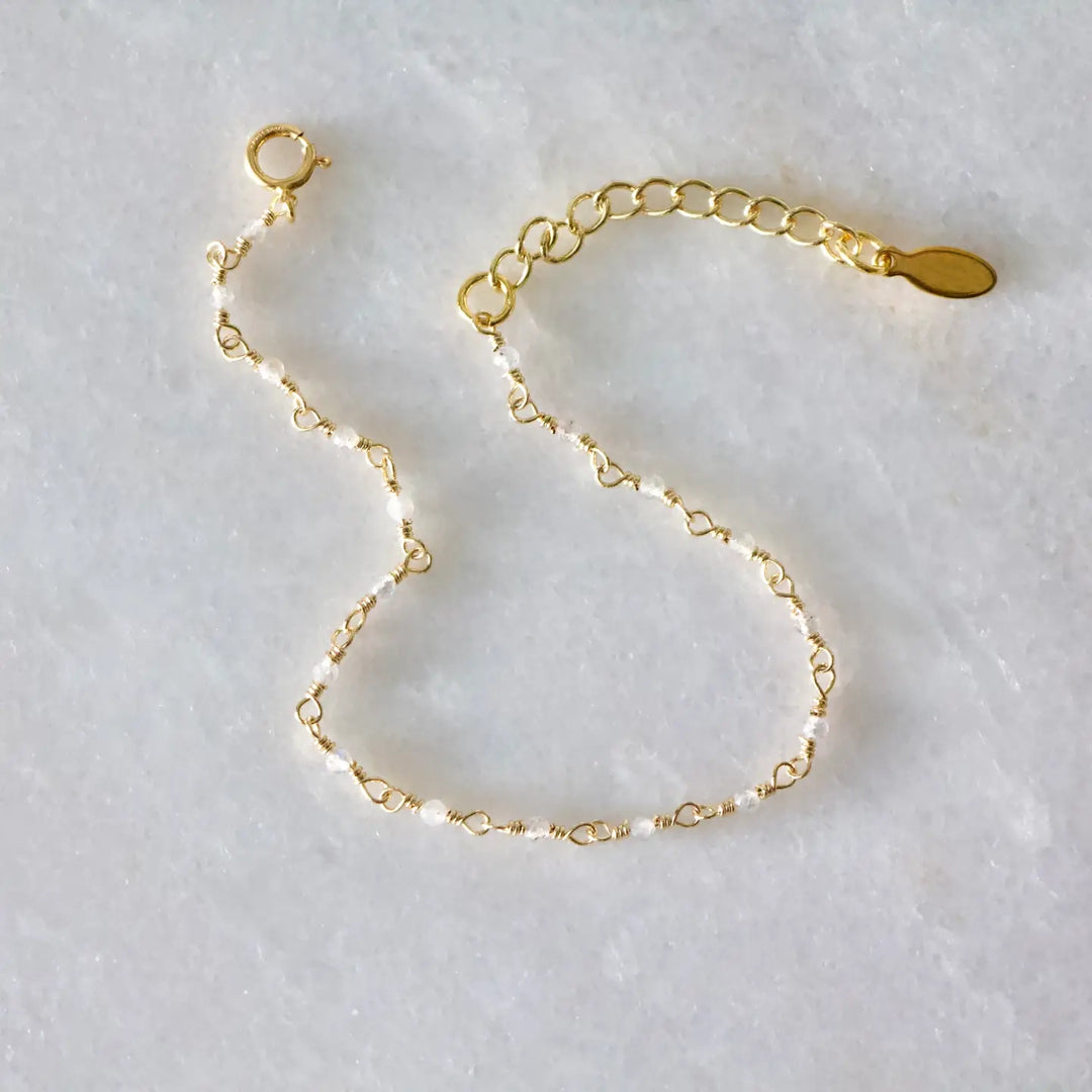 Moonstone Meadow Bracelet