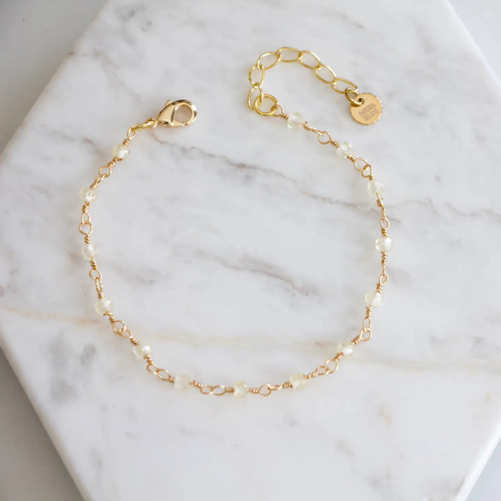 Champagne Glimmer Bracelet