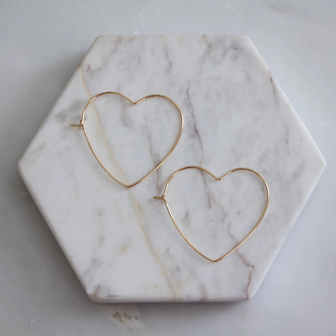 Luna Heart Hoops
