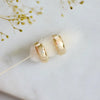 Golden Embrace Hoops