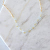 Golden Glimmer Quartz Necklace