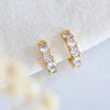 Radiant Glow Hoop Earrings