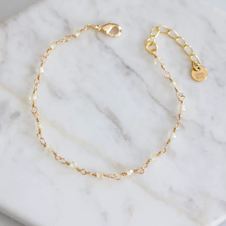 Champagne Glimmer Bracelet