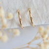Golden Ease Hoops