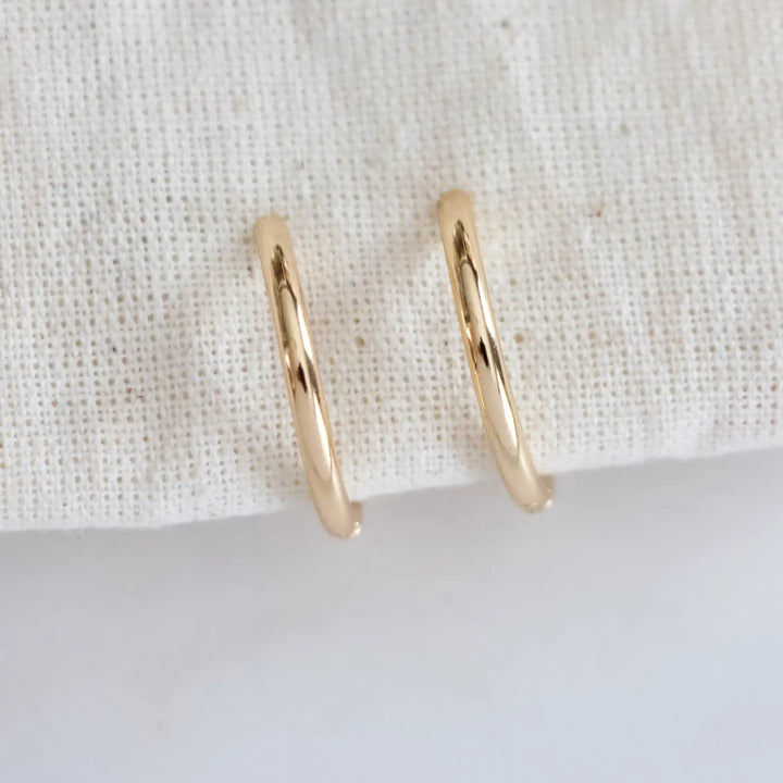 Golden Ease Hoops