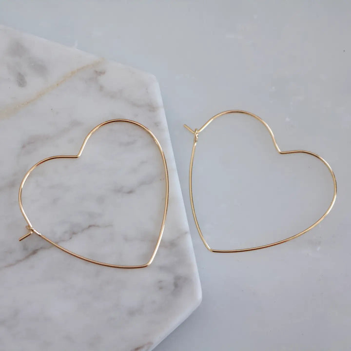 Luna Heart Hoops