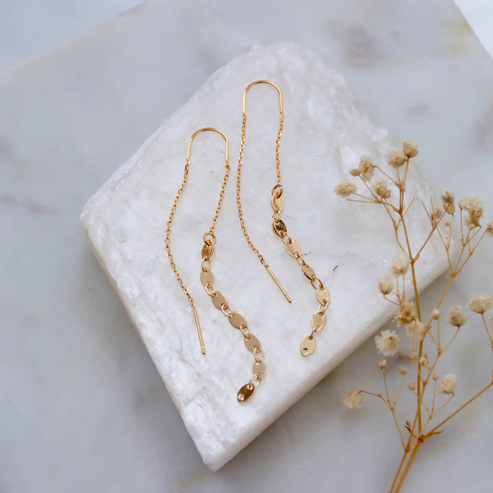 Aurelia Threader Earrings