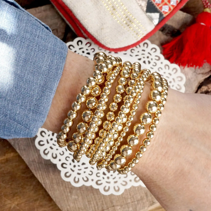 Golden Luxe Bracelet Stack