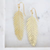 Palm Feather Earrings