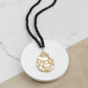 Midnight Teardrop Necklace