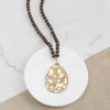 Desert Teardrop Necklace