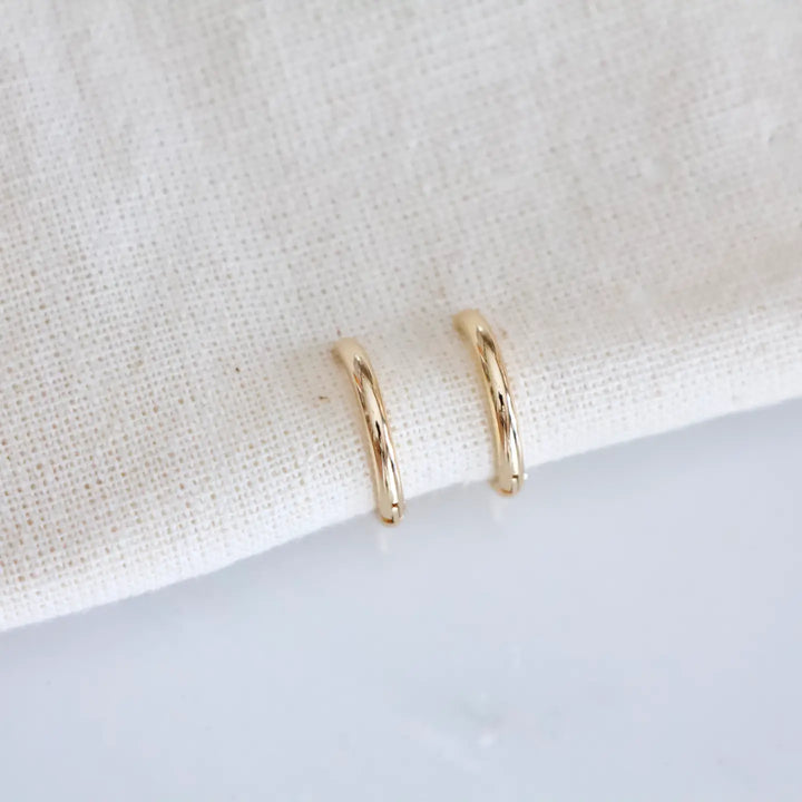 Golden Ease Hoops