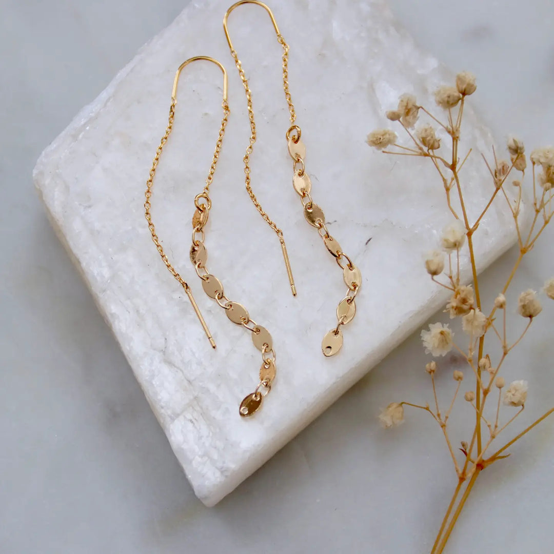 Aurelia Threader Earrings