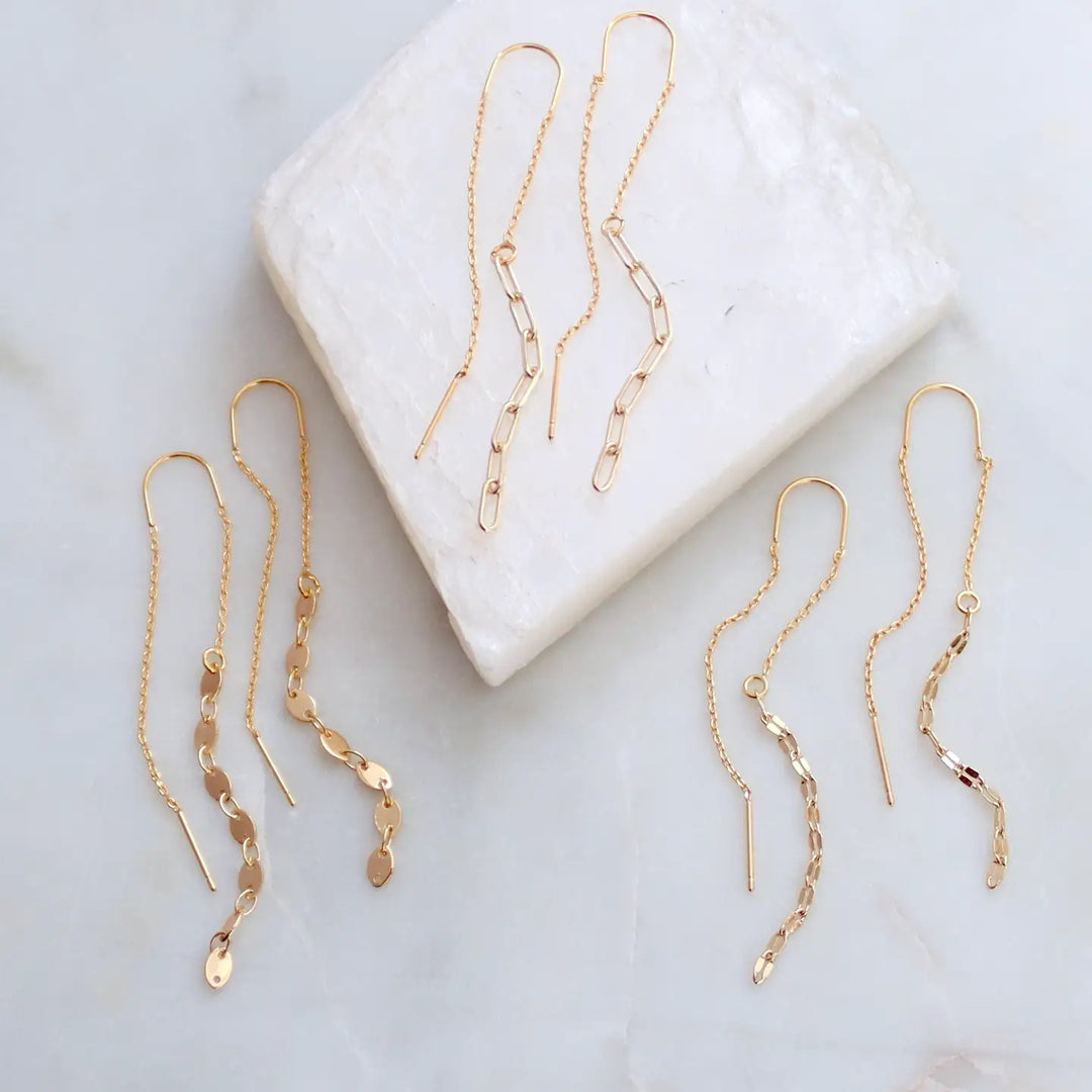 Aurelia Threader Earrings