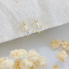 Mini Crystal Huggie Earrings